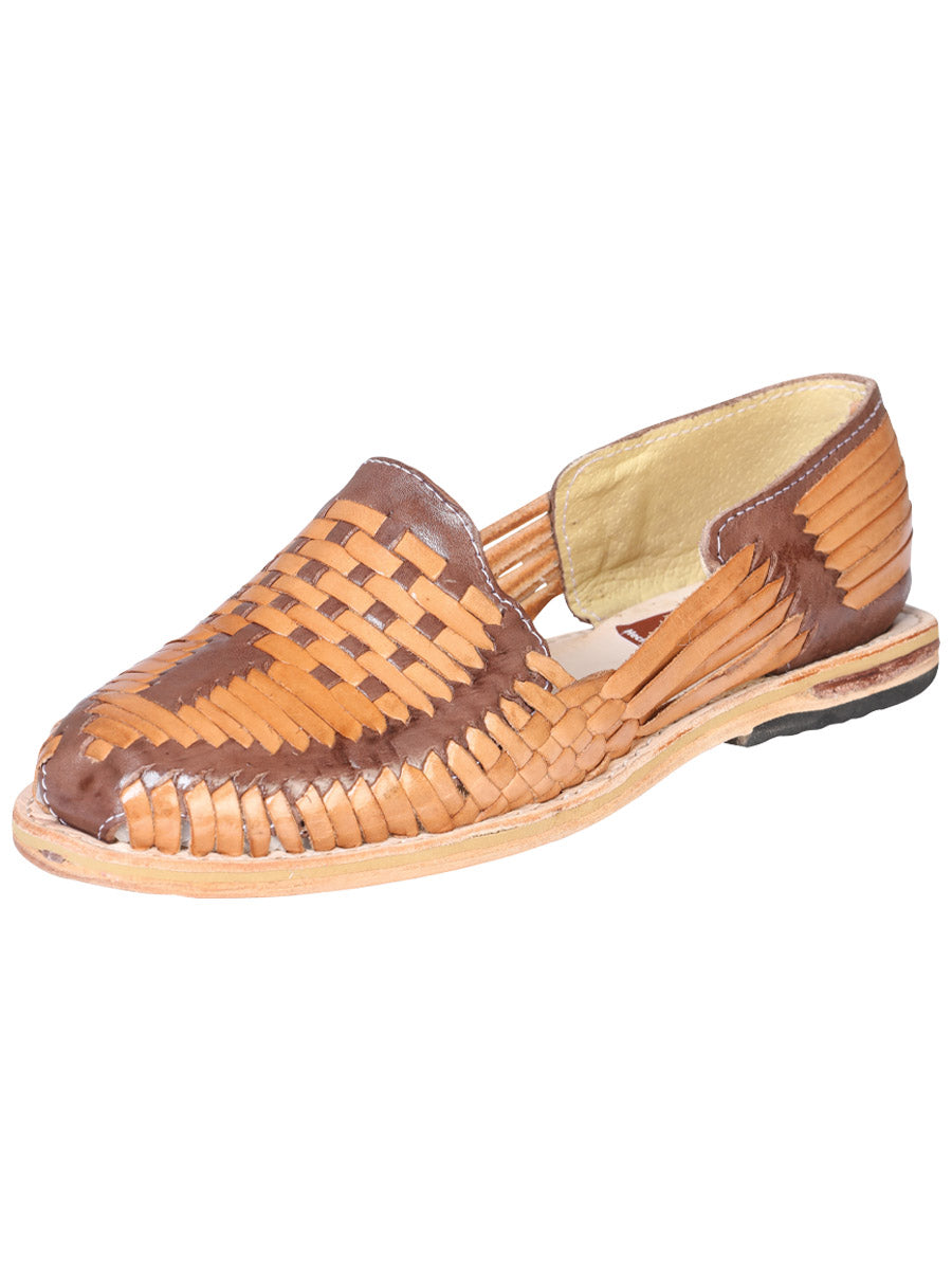 Mocasin Huarache Mis Xv Primaveras Vanessa Piel Miel/Cafe 602393