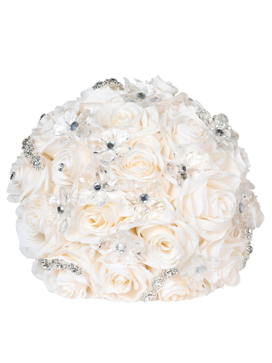 Juego De Velas Ramo Mis Xv Primaveras Rambrch Champagne Satinado 602591
