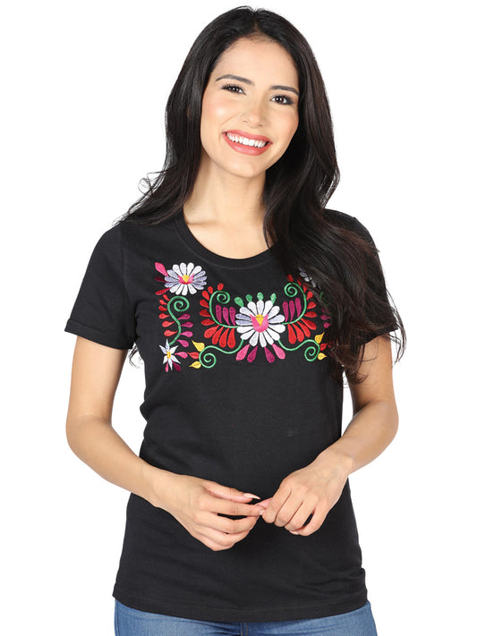 Playera M/ Corta Mexico Artesanal Lcfc2 Negro 602756