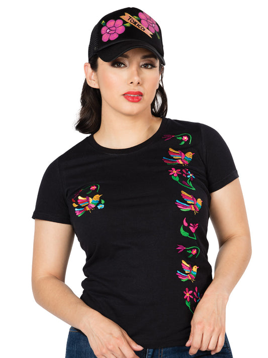 Playera M/ Corta Mexico Artesanal Lcx10 Negro 602758