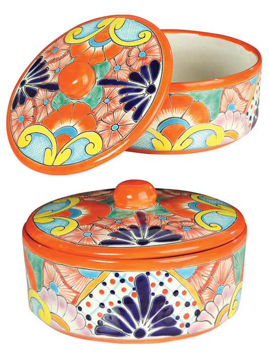 Artículo Hogar Mexico Artesanal Tortillero Talavera Multicolor 603292
