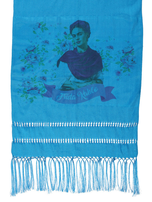 Rebozo Mexico Artesanal Frida 85% Articela / 15% Poliester Turqueza 603741