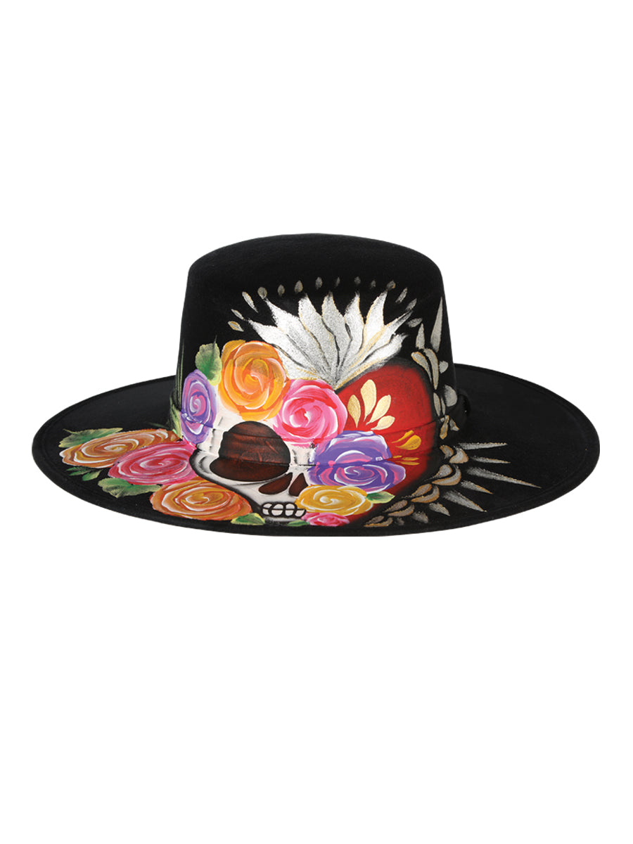 Sombrero Cordobez Charro Tienda Calavera Gamuza Negro 604071