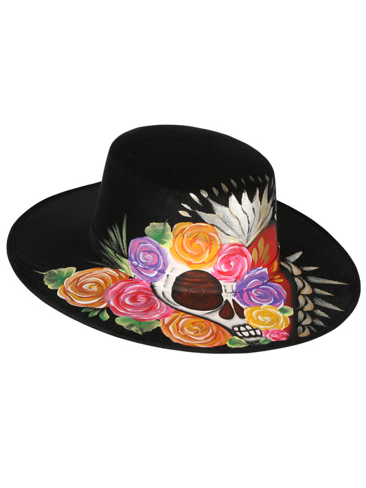 Sombrero Cordobez Charro Tienda Calavera Gamuza Negro 604071