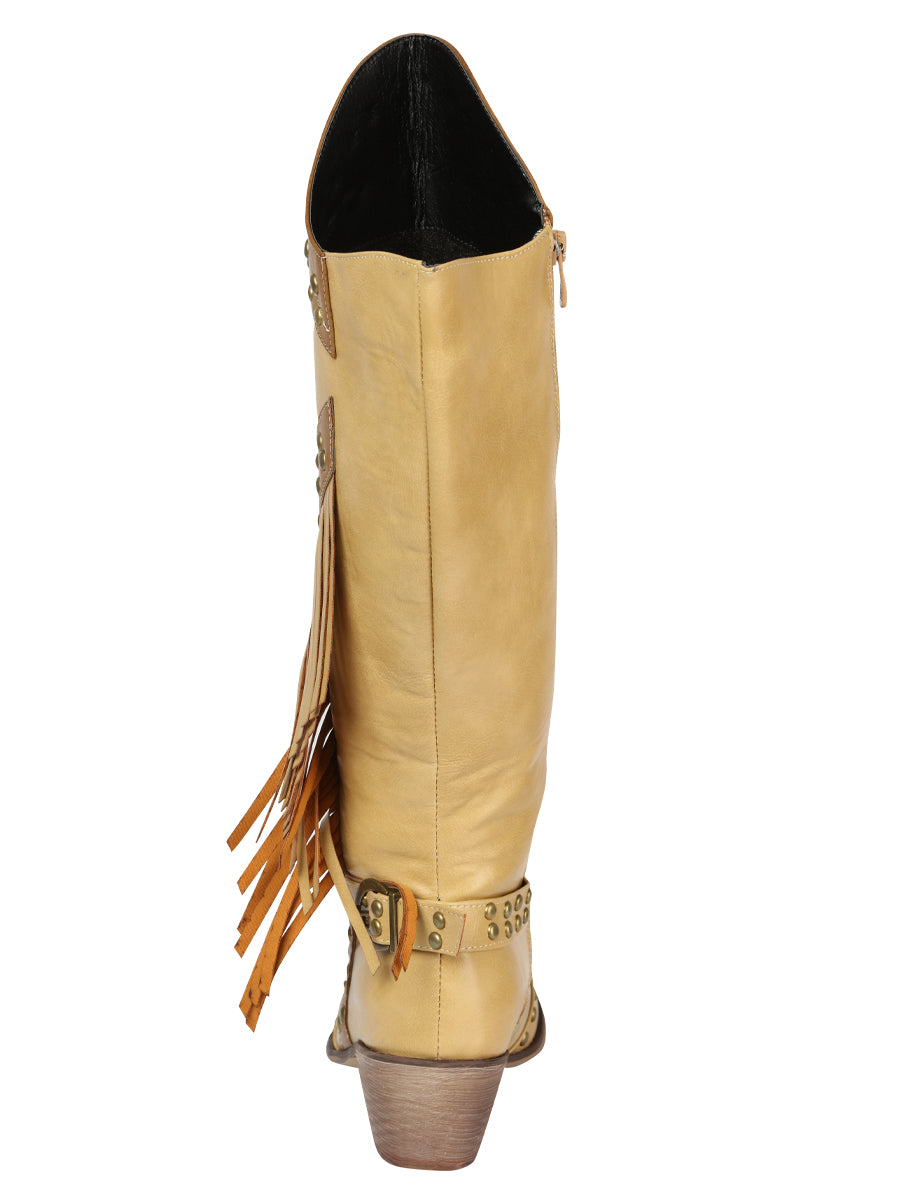 COWBOY BOOT  EL GENERAL WESTERN WEAR SYG-2751 CRAZY BONE 702029