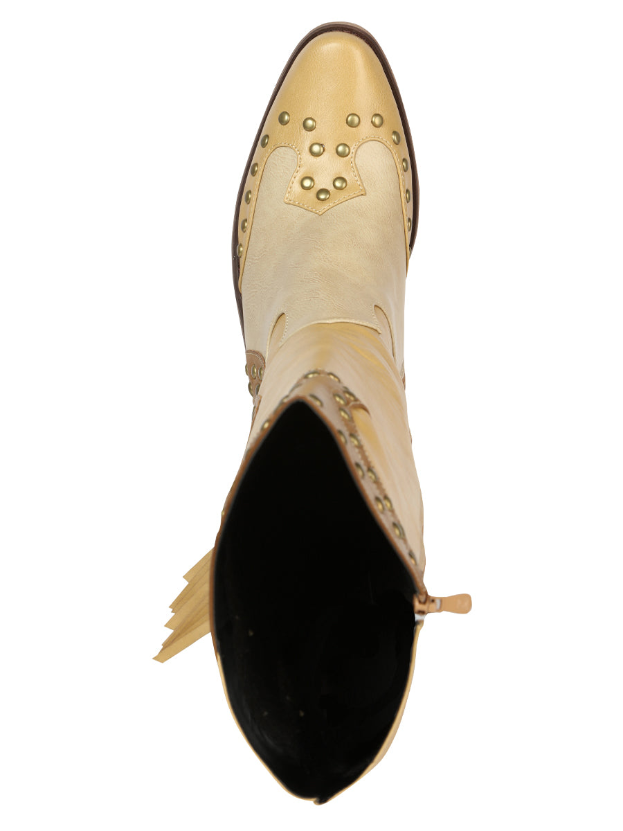 COWBOY BOOT  EL GENERAL WESTERN WEAR SYG-2751 CRAZY BONE 702029