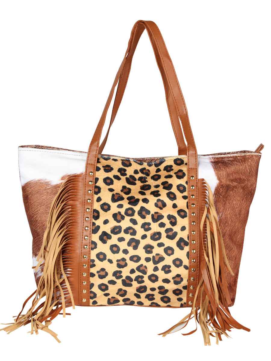 Bolso Fringe El General Western Wear Syg-3209 Pu Tan 702044