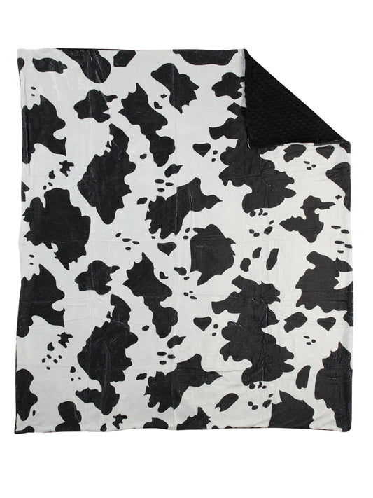 Mantas Geométricas El General Western Wear Syg-006-2 Tela Negro/blanco 702084