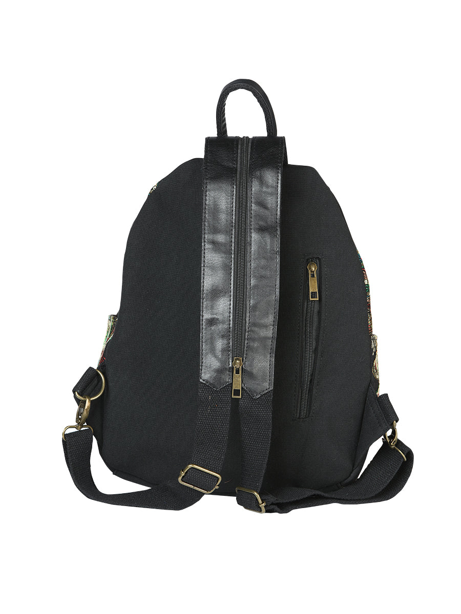 Bolsa Mochila El General Ac-163 Tela Negro 702180