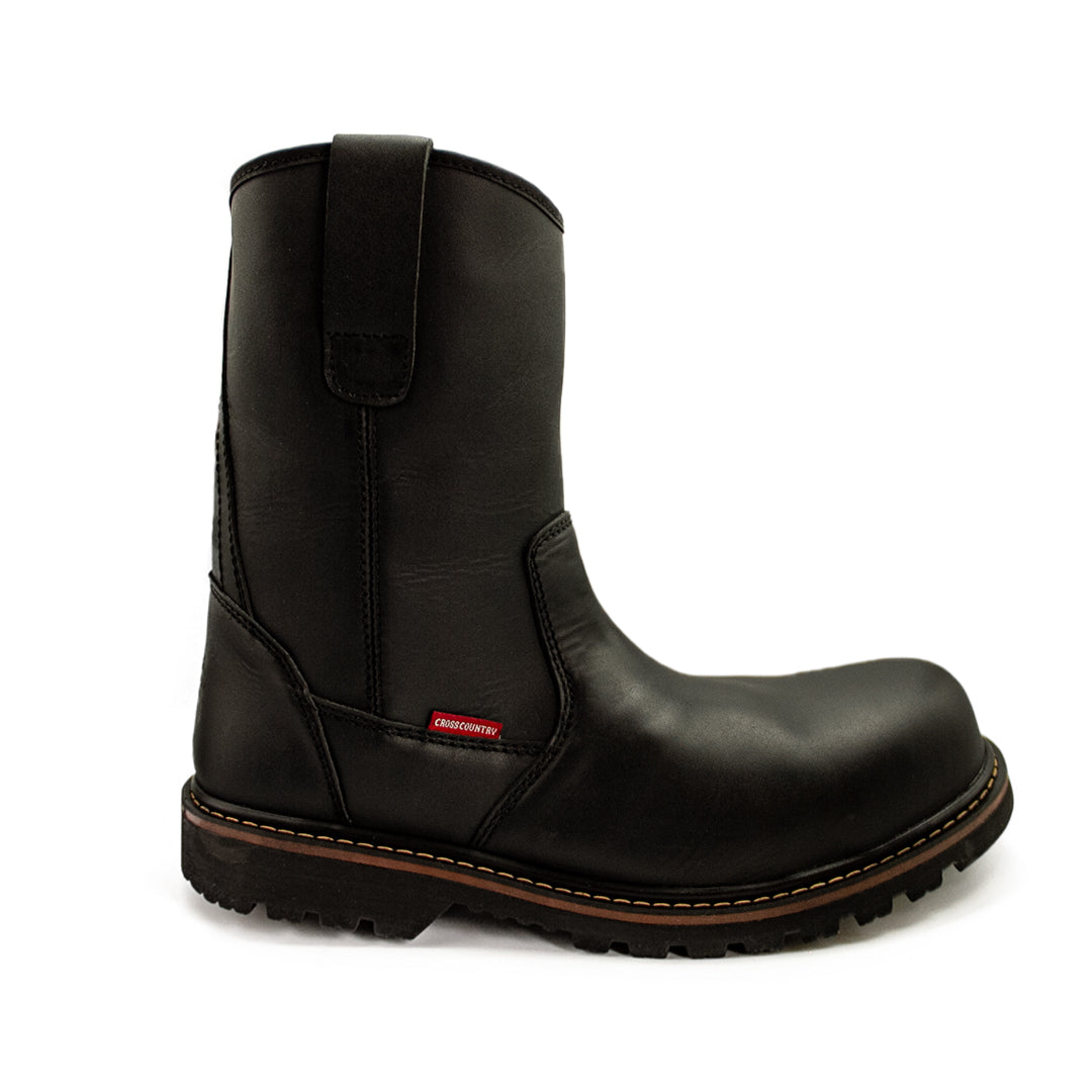 Bota Con Casco Quebec Negro 2030